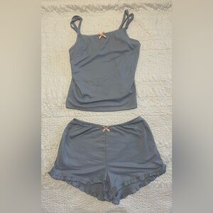 Women's Gray Sleepwear Set / Pajama set